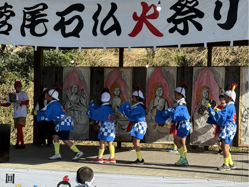 第33回 菅尾石仏火祭り