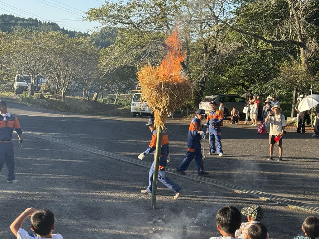 第33回 菅尾石仏火祭り